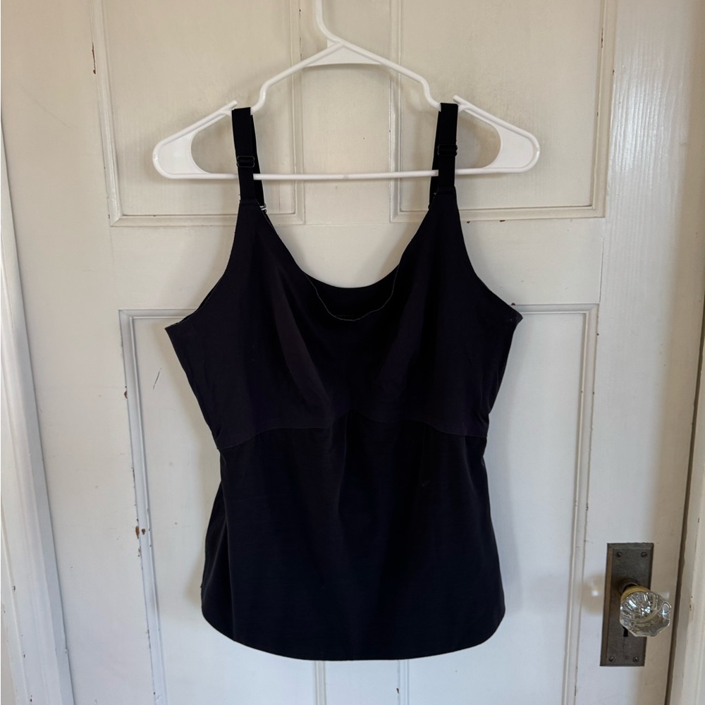 Honeylove black shapewear camisole top size 1x‎